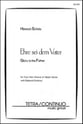 Ehre Sei Dem Vater SATB choral sheet music cover